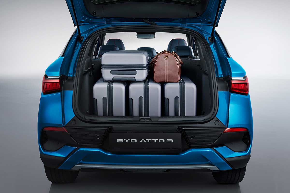 Atto 3 boot space