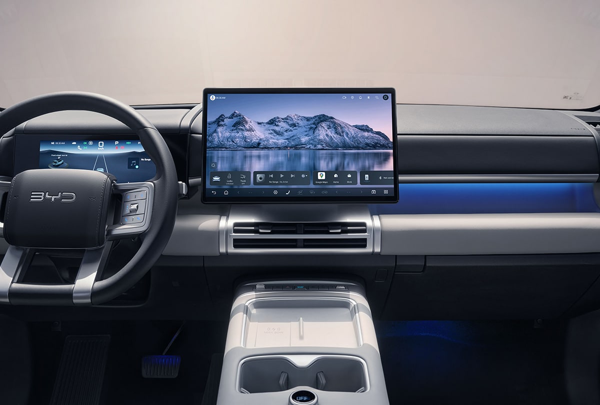 The BYD Ti 7 Cockpit