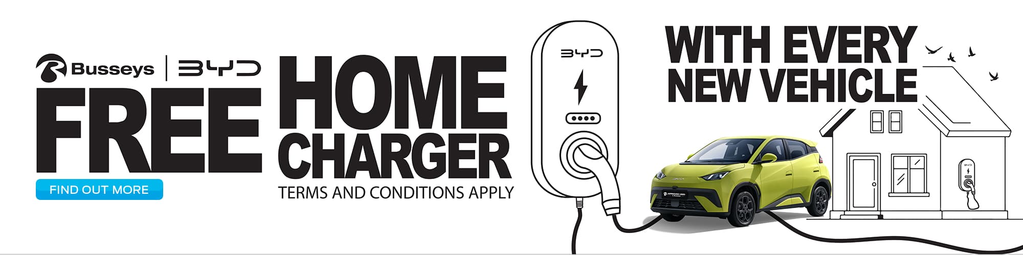 Free Home Charger with every New BYD