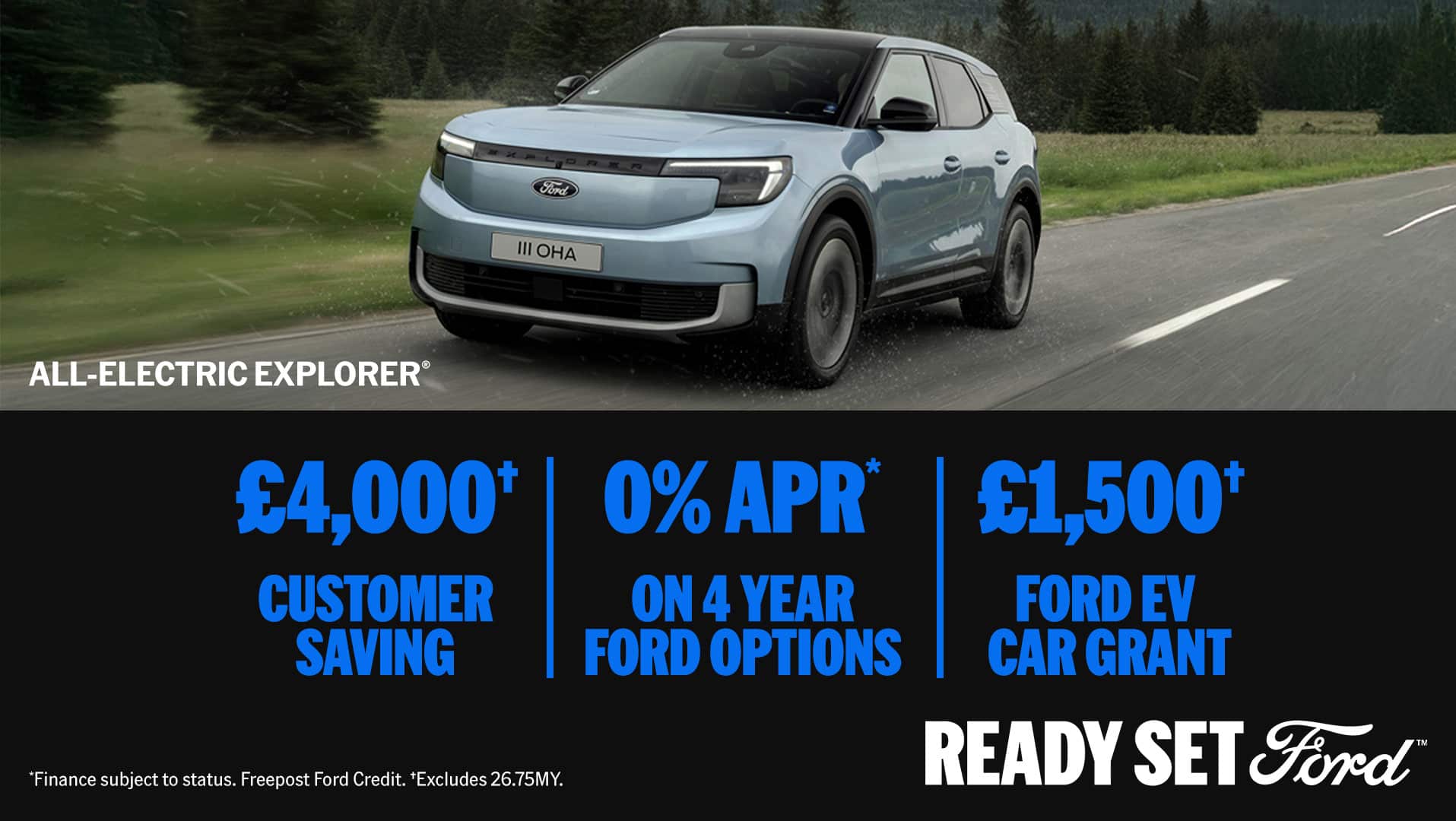 Ford Explorer April Offer