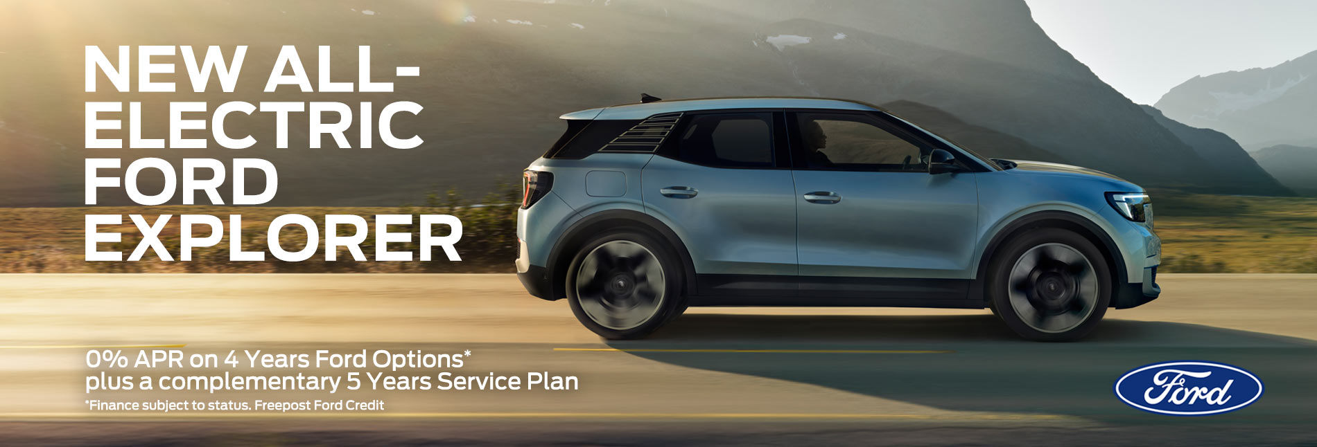 New All-Electric Ford Explorer - Available to order