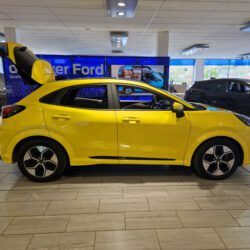 All-Electric New Puma Gen-E in Busseys Showroom, side view