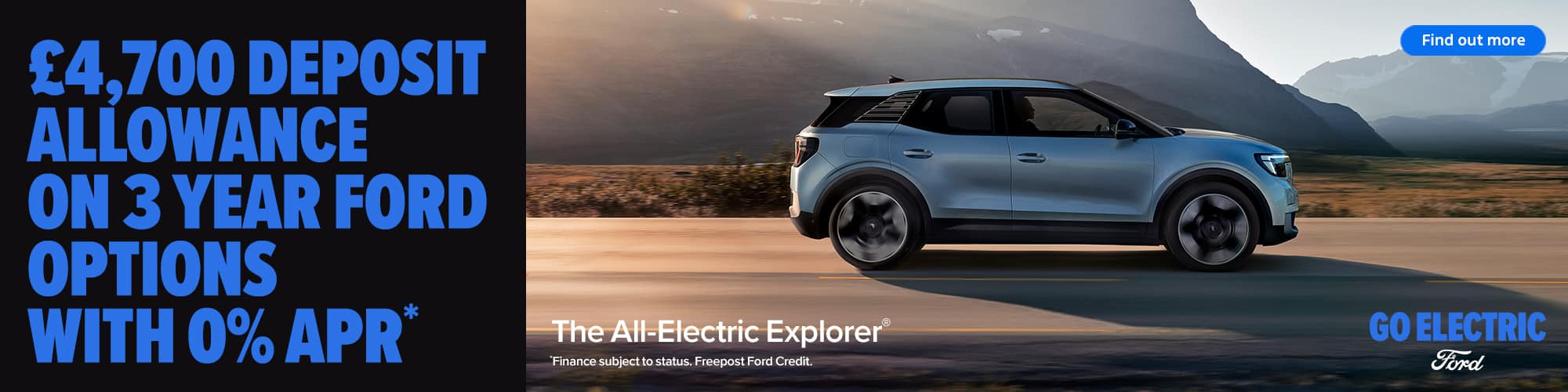 New All-Electric Explorer Order Now