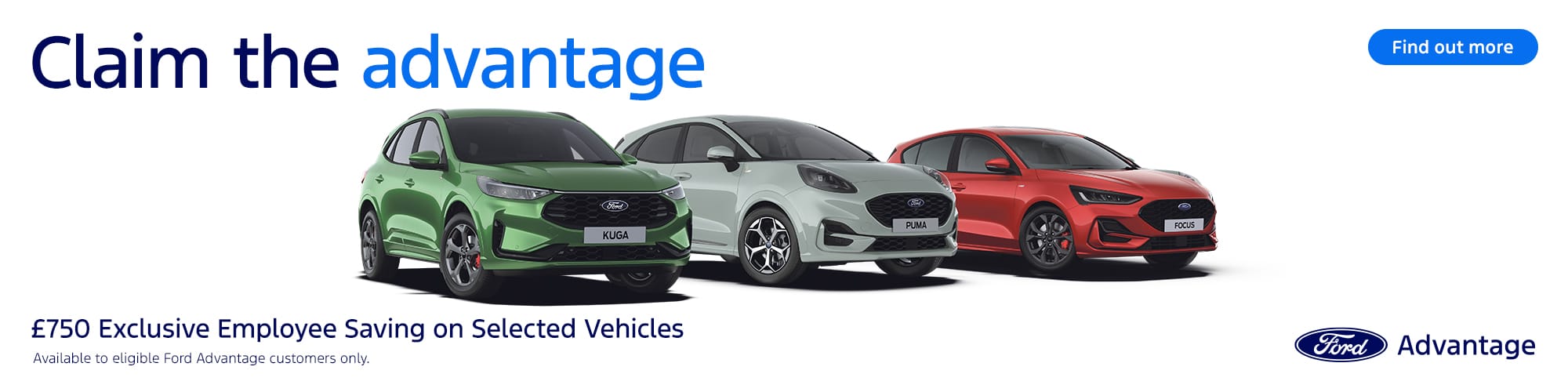 Ford Advantage programme - save an additional £750