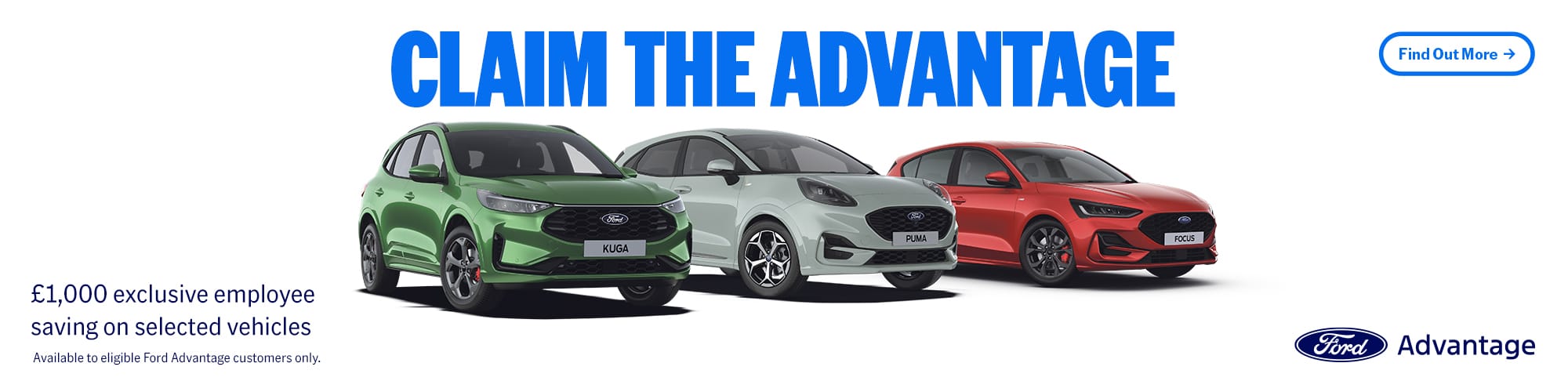 Ford Advantage programme - save an additional £750