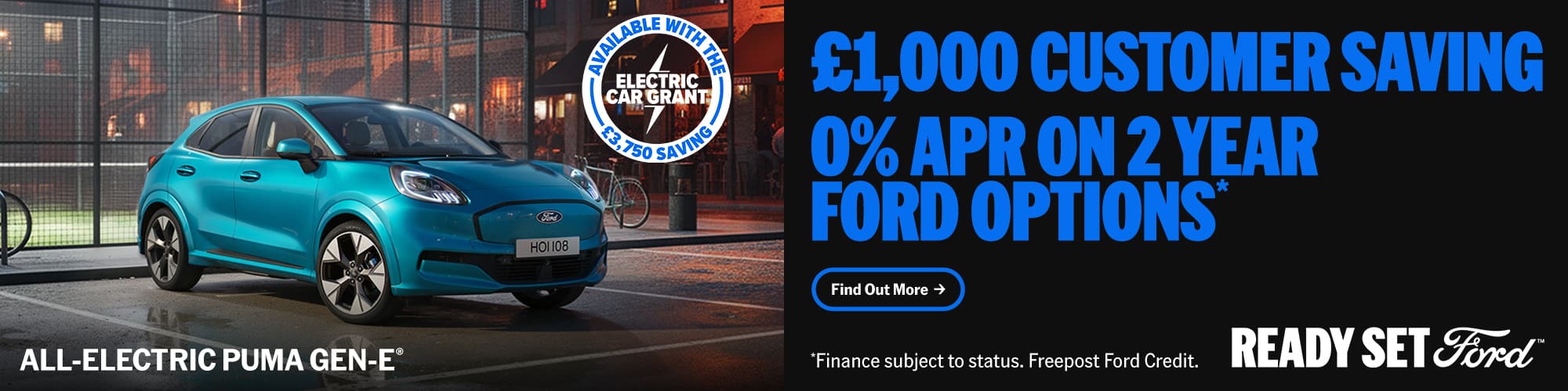 All-Electric Puma Gen-e Now Available with the £3,750 Electric Car Grant! 