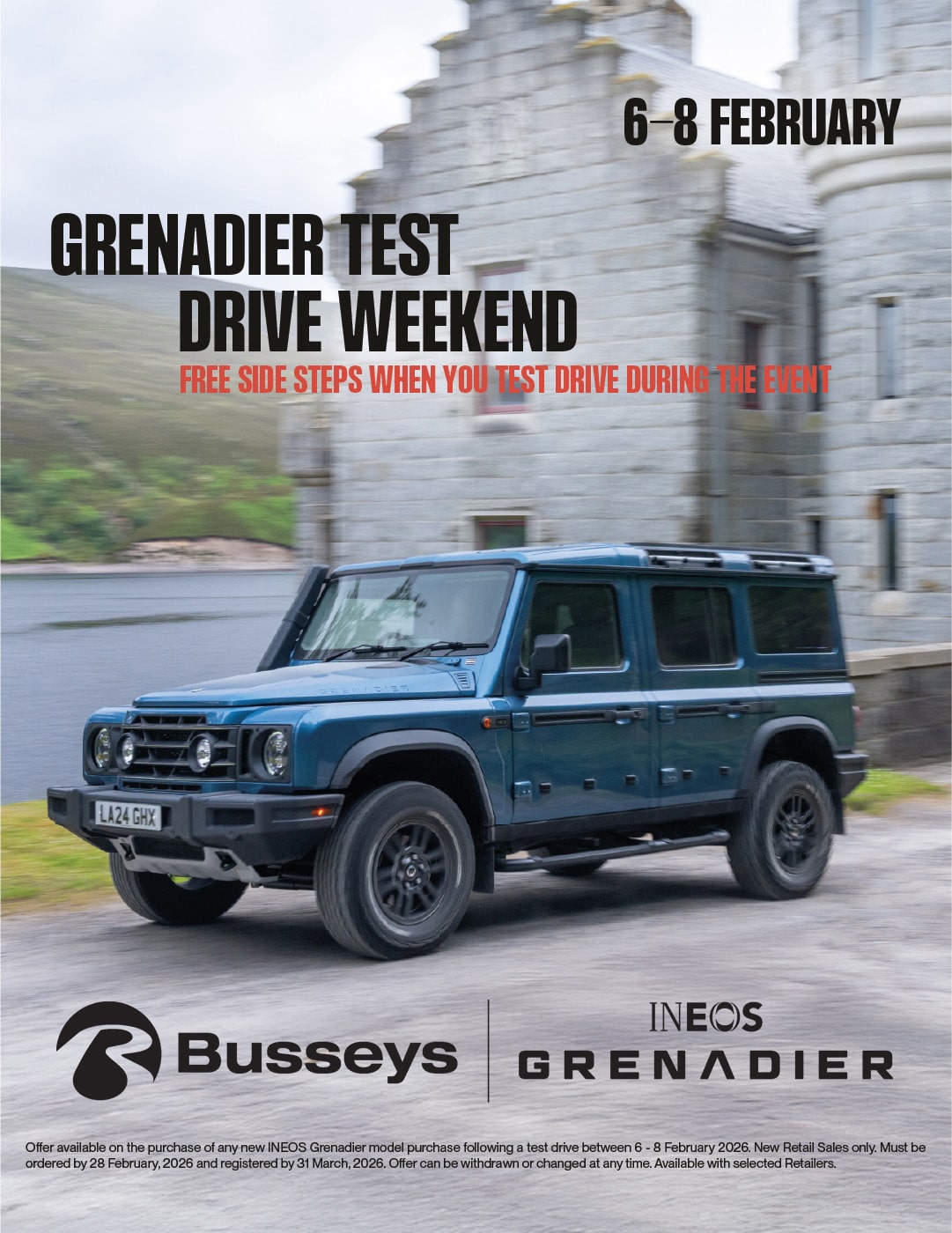 INEOS Grenadier Test Drive Event