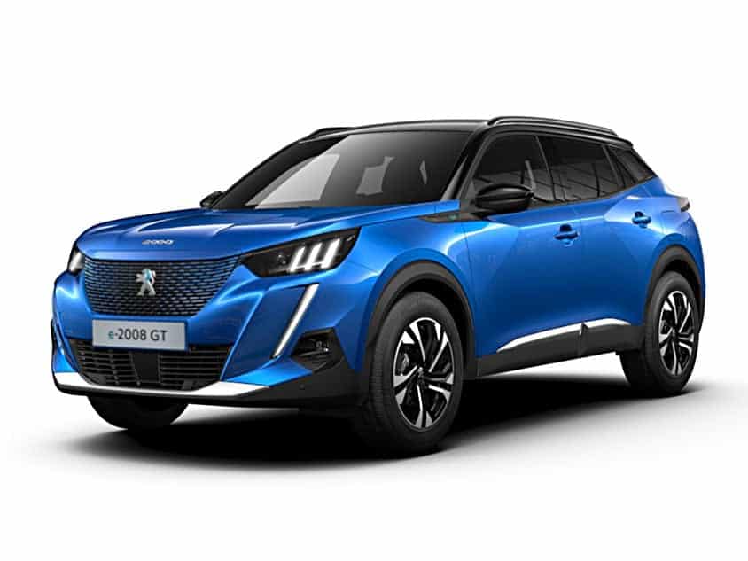 Peugeot e-2008 Motability offer