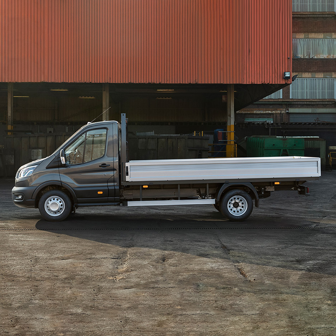 5 tonne transit tipper side view