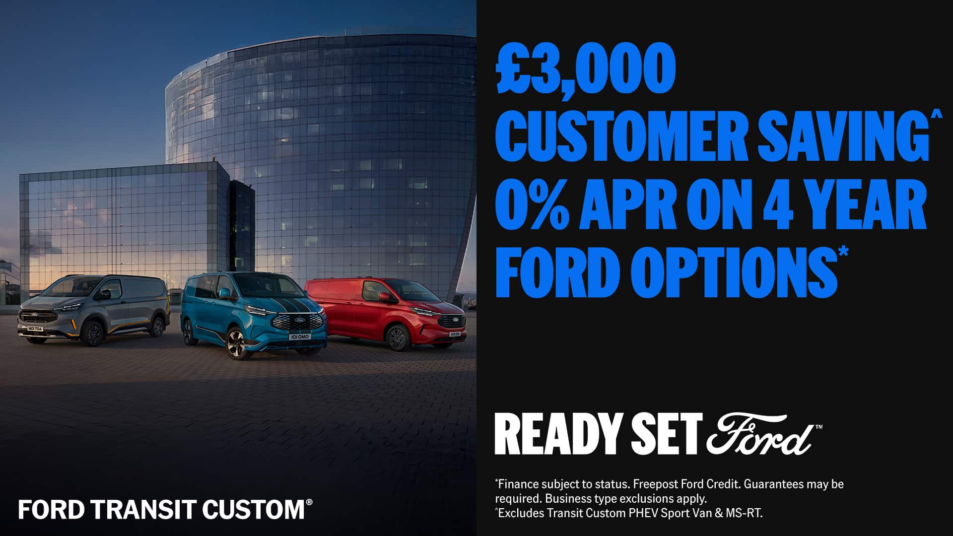 Transit Custom offers