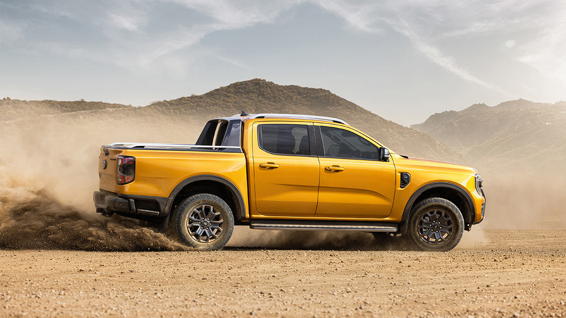 All-New Ford Ranger side view