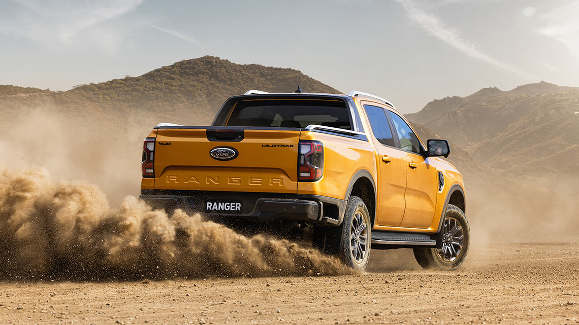 All-New Ford Ranger rear view