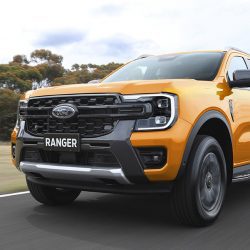 All-New Ford Ranger on the road