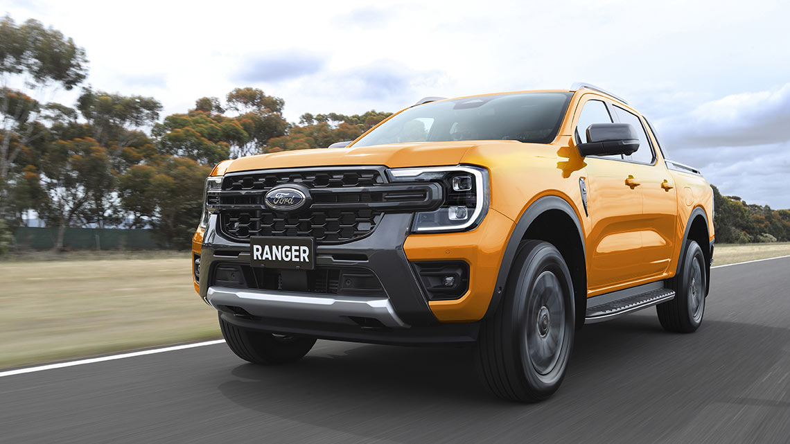 All-New Ford Ranger on the road