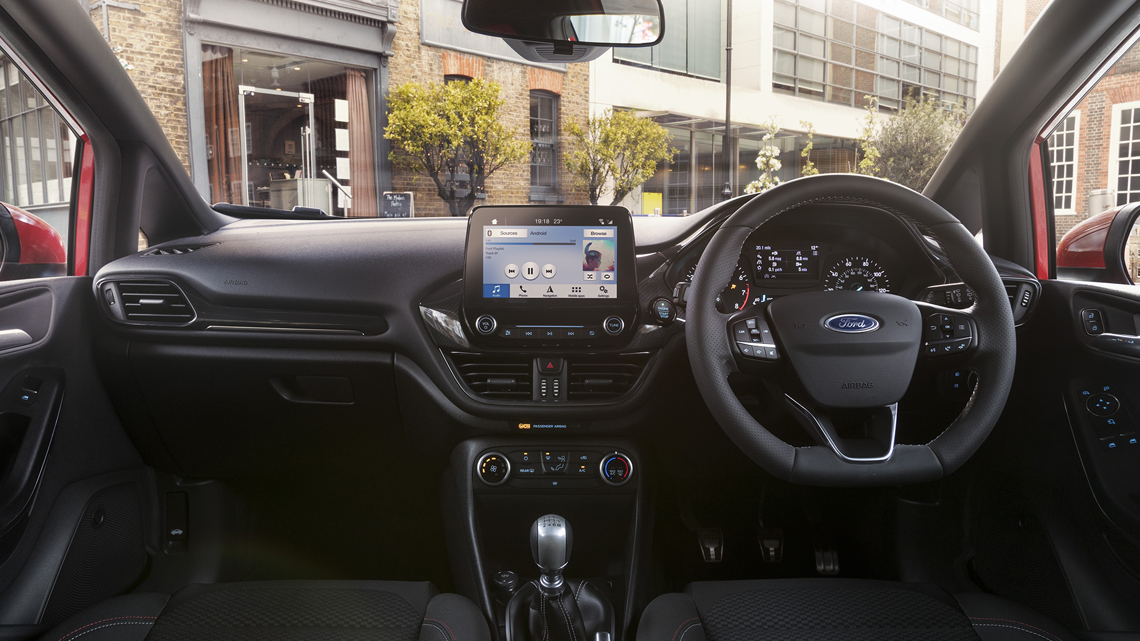 ford fiesta sports van