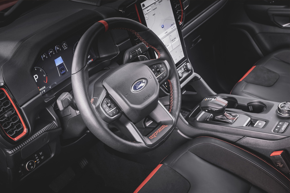 Ford Ranger Raptor -Luxury Inside