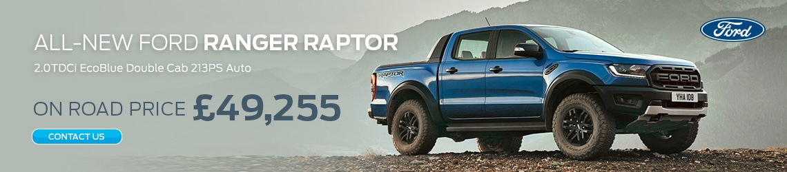 Ranger Raptor Offer Banner Transit Centre