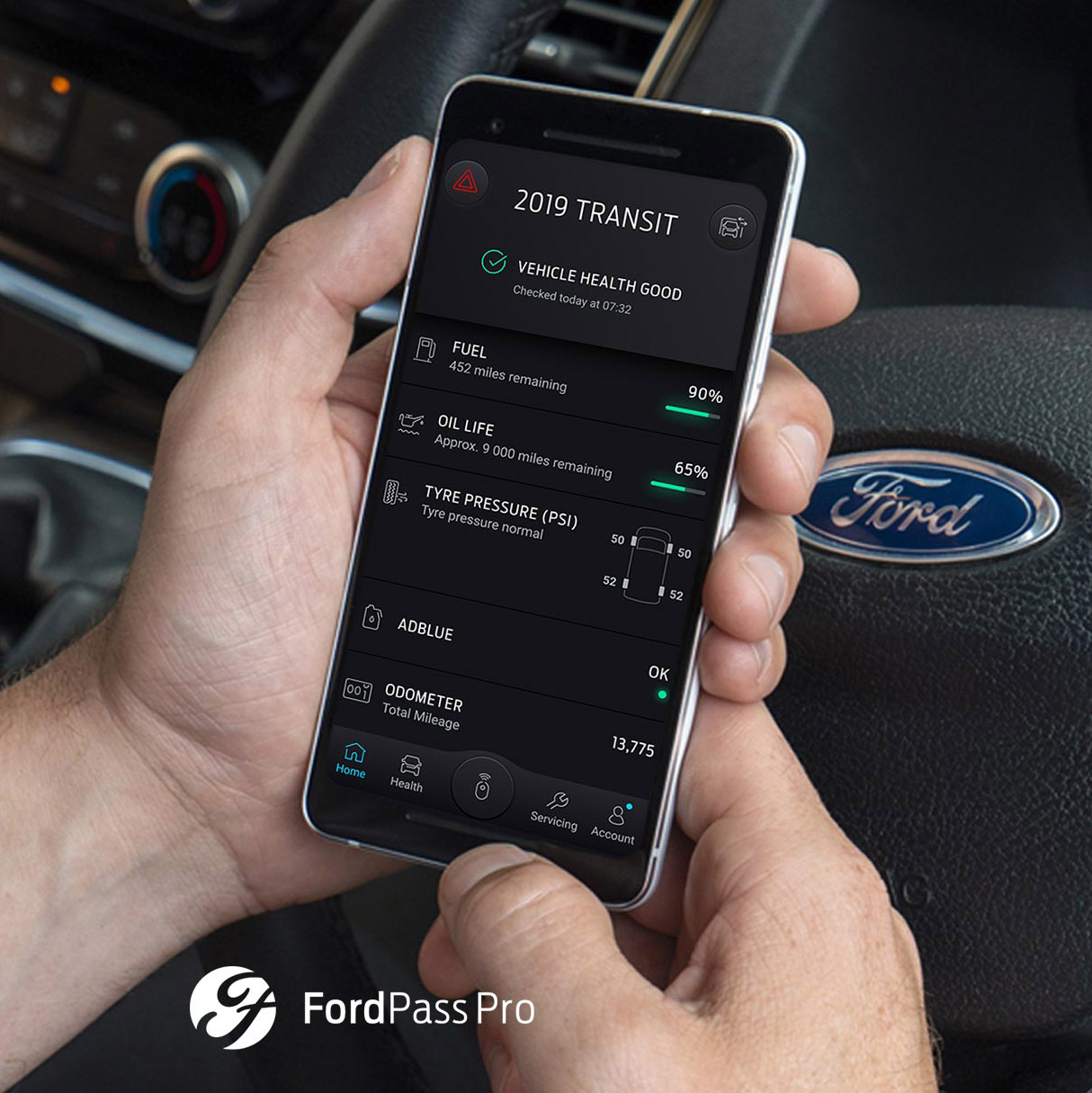 FordPass Pro app