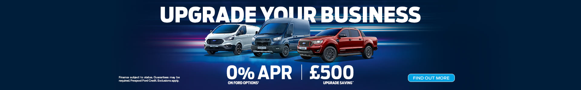 Upgrade your business - great deal for commercial vehicles