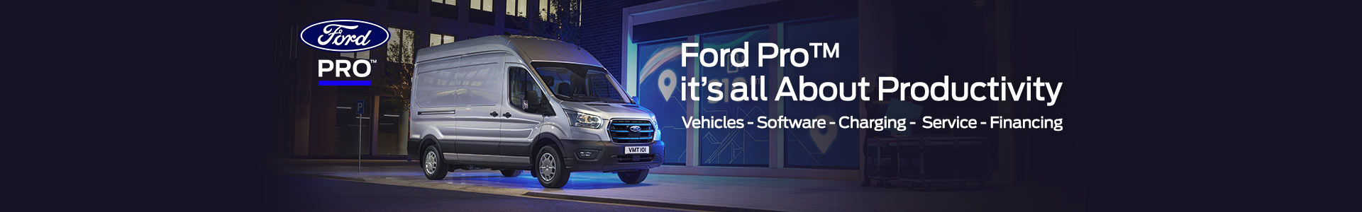Ford Pro - It's all about productivity.