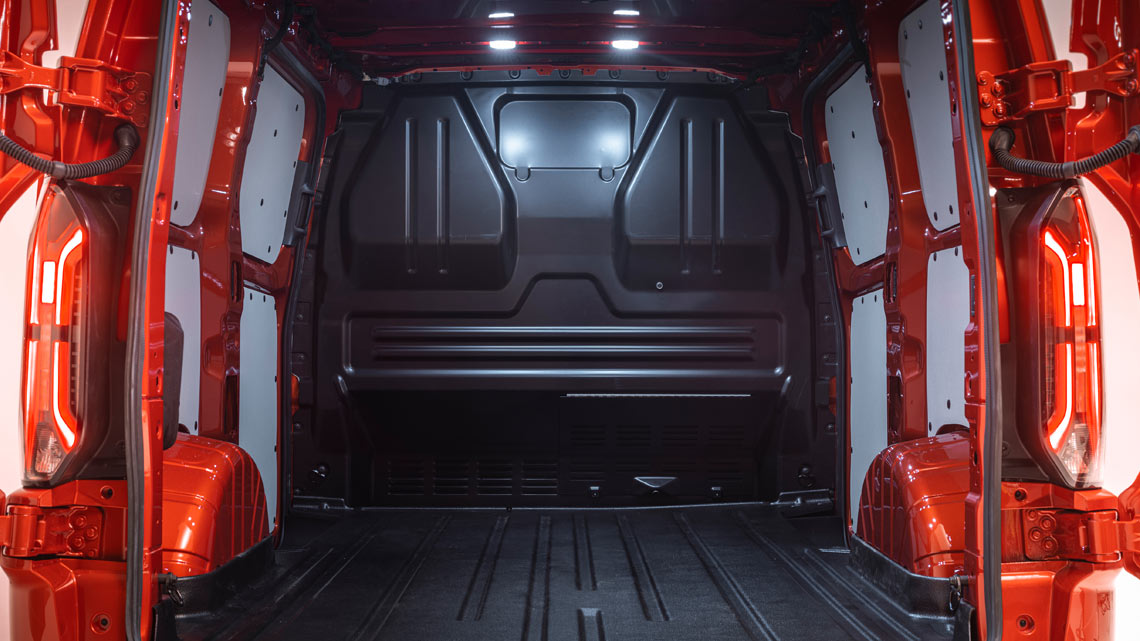 All-New Transit Custom Load space