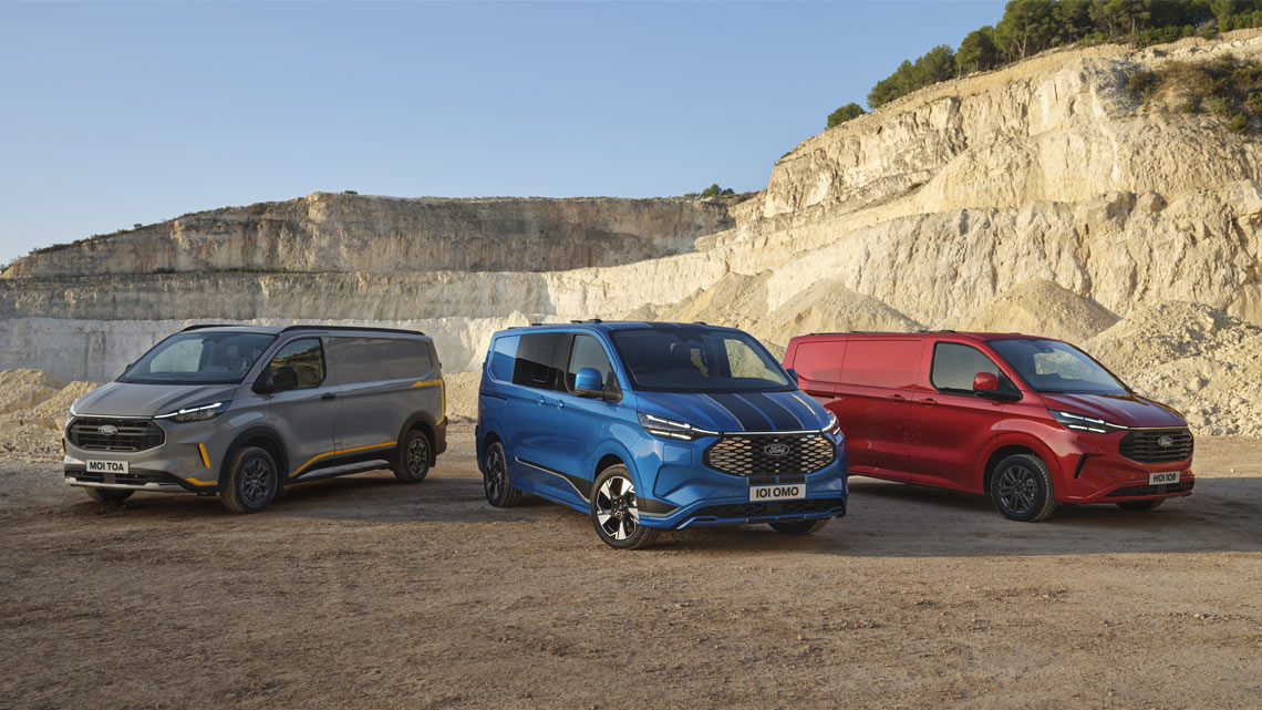 All-New Transit Custom range