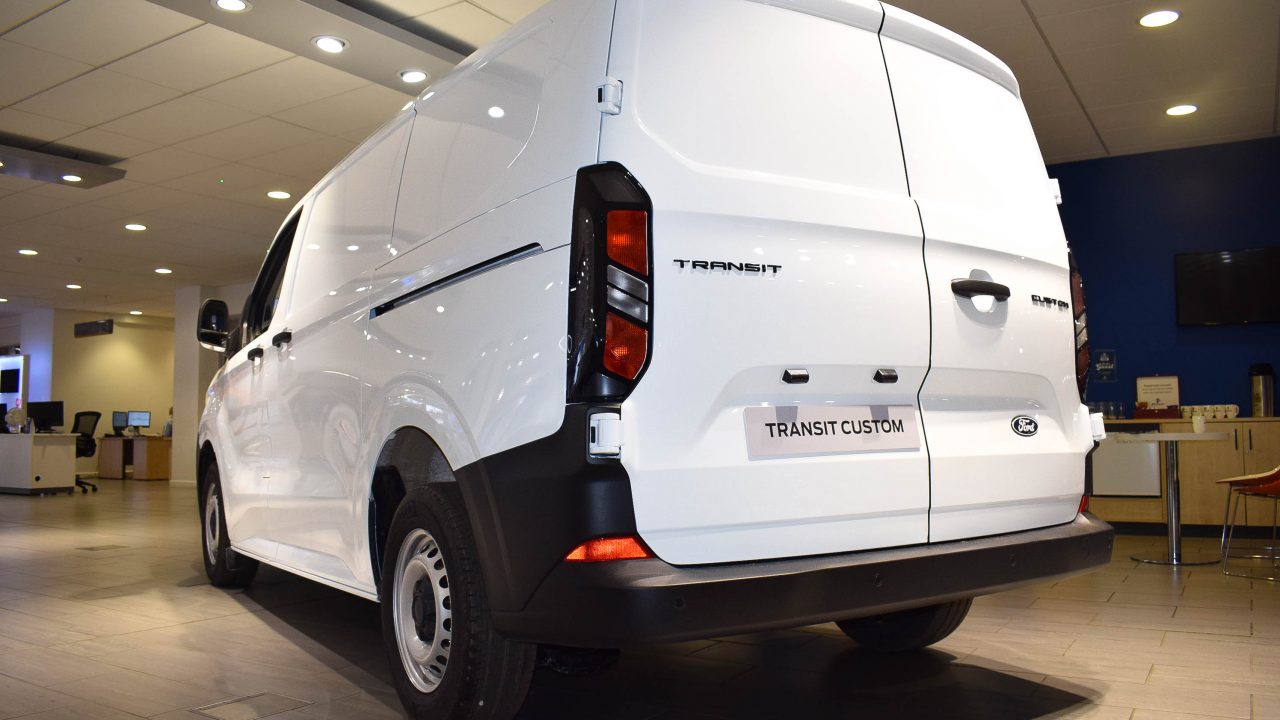 All-New Ford Transit Custom in Busseys Fordstore