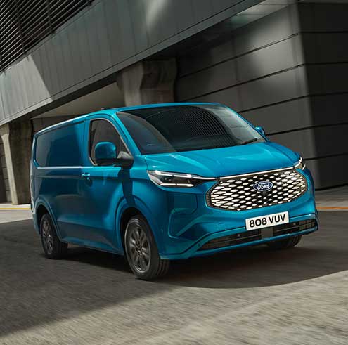 All-Electric E-Transit Custom