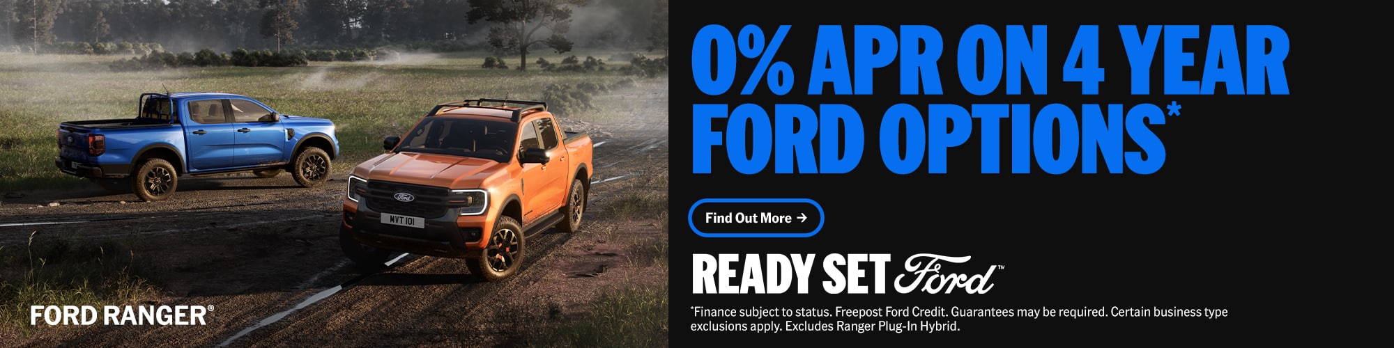 Ford Ranger 0%  Offer