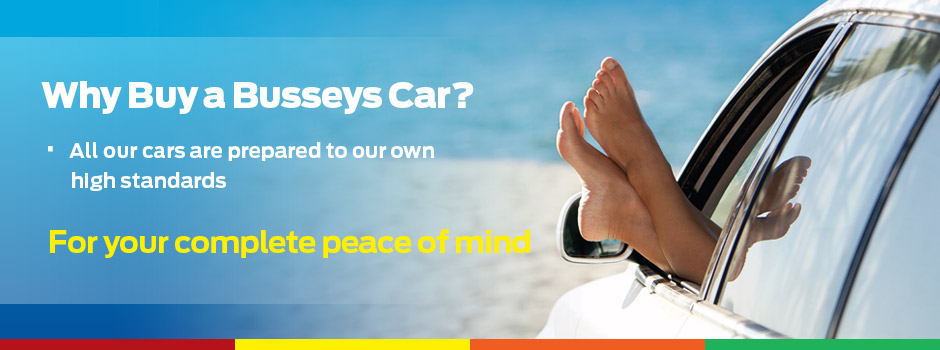 Why buy a Busseys used car?
