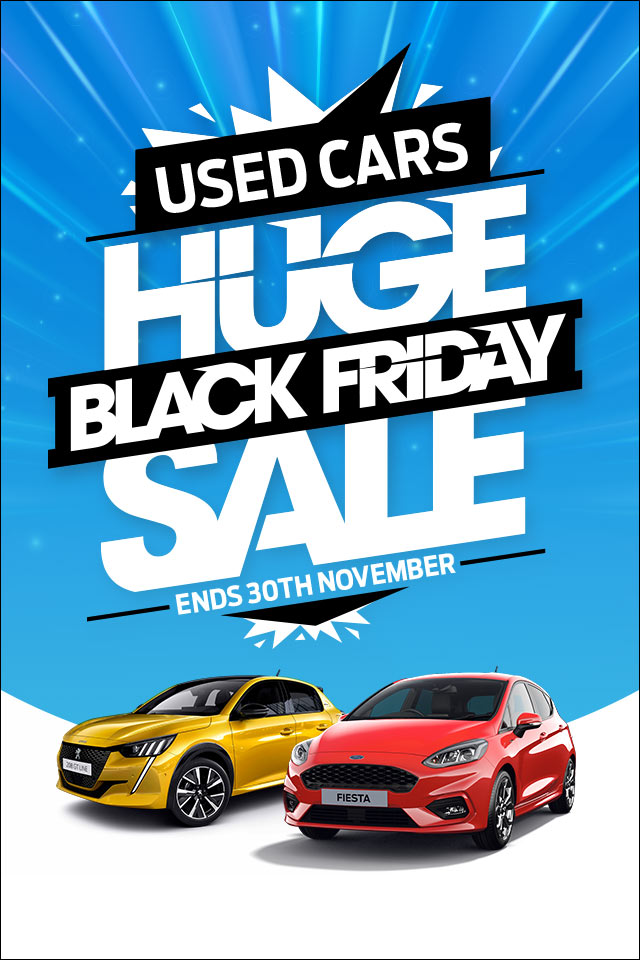 Black Friday Used Car Sale Now On! 