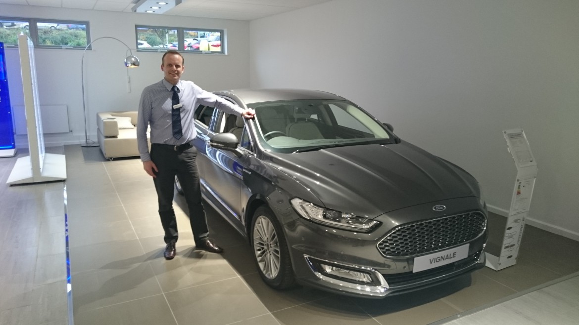 Mondeo Vignale in our showroom