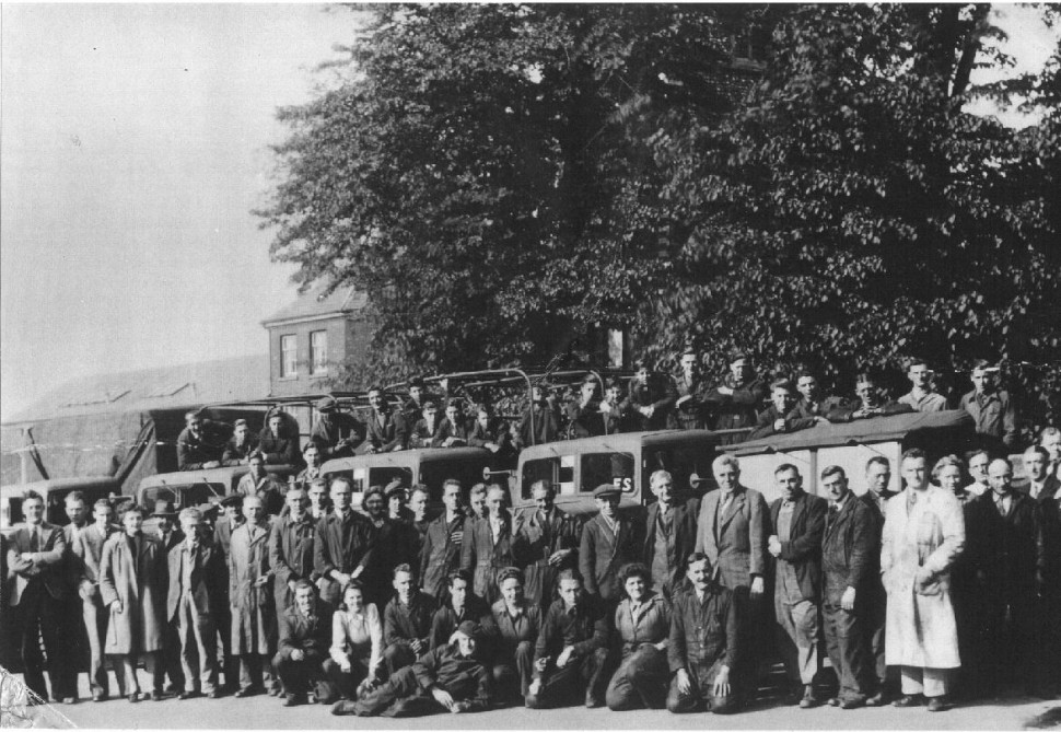 Busseys Staff during wartime