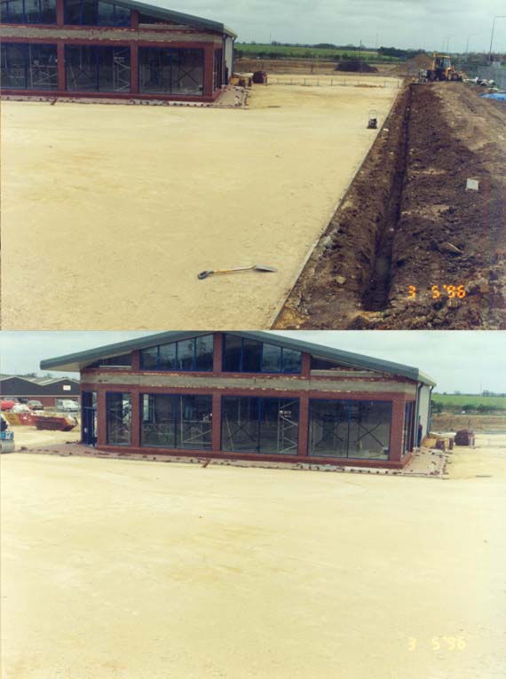 Construction of Fakenham site