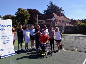 Our sponsorship with the Norfolk Lawn Tennis Association!