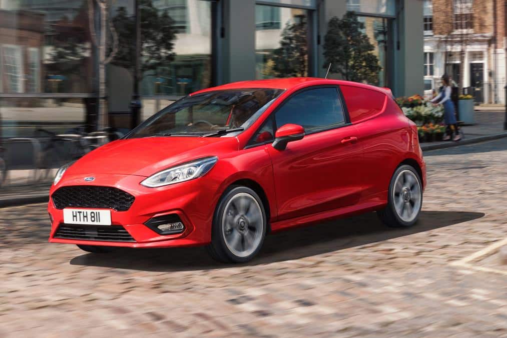 ford fiesta sport van for sale
