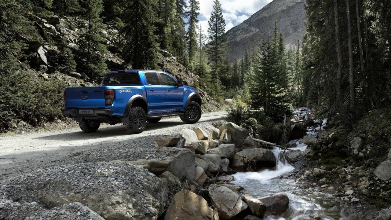 Ranger Raptor rear