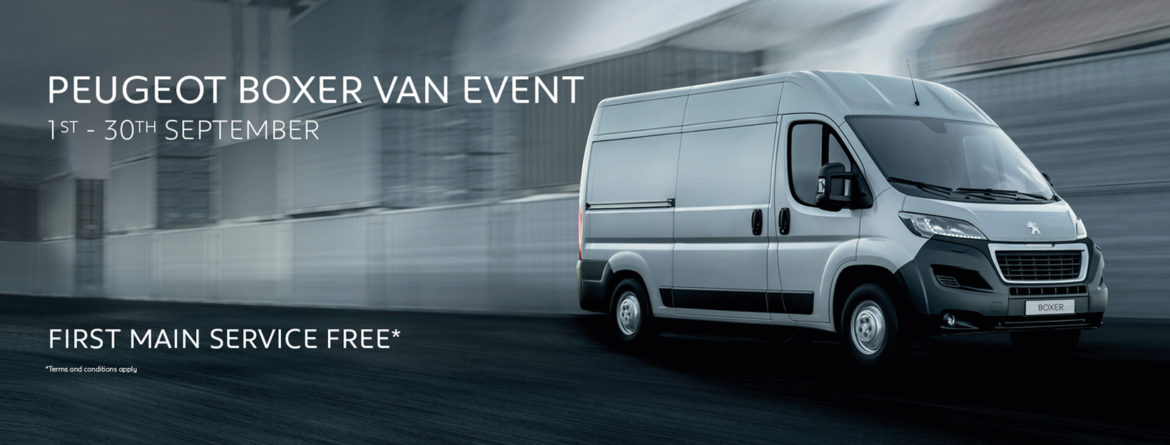 Peugeot Boxer Van Event