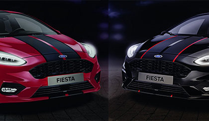 New Ford Fiesta ST-Line Red and Black Edition