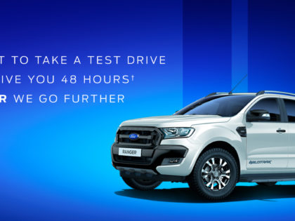 Ranger Wildtrak 48 hour test drive