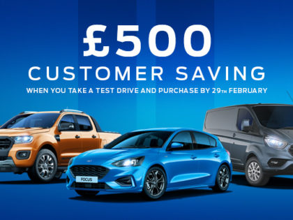 Ford February Test Drive Event
