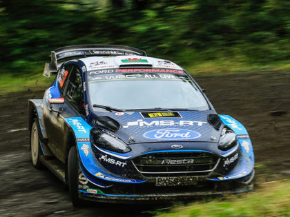 Ford Fiesta WRC at Whiffler Road Showroom