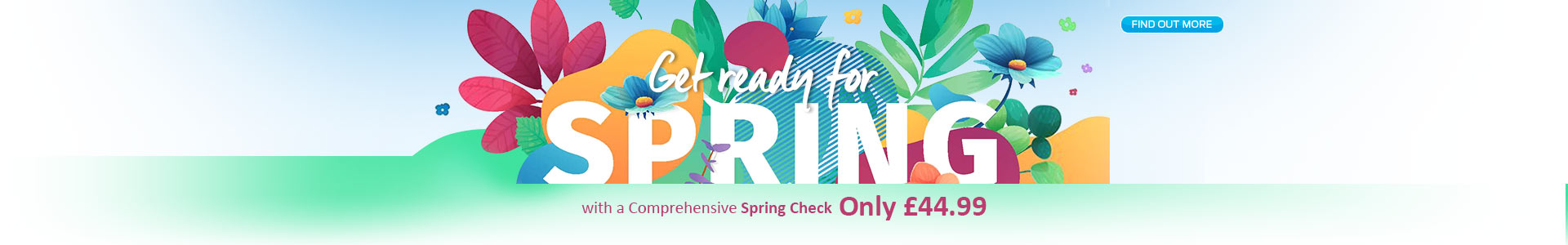 Get ready to enjoy Spring with a Busseys Spring Check