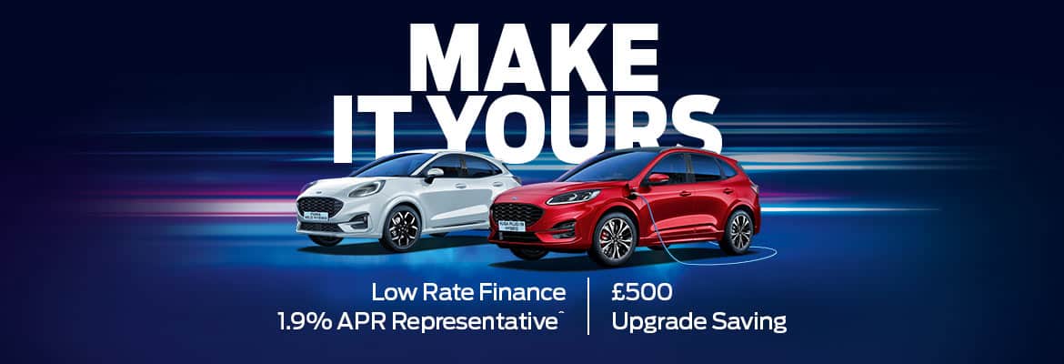 Make it yours - new Ford car offers at Busseys