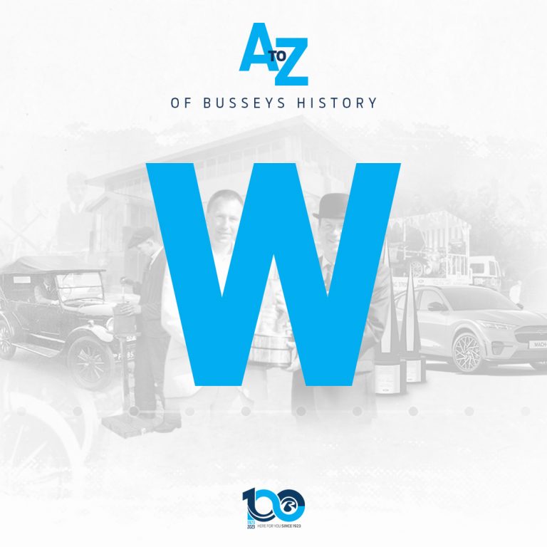 A-Z of Busseys: W -