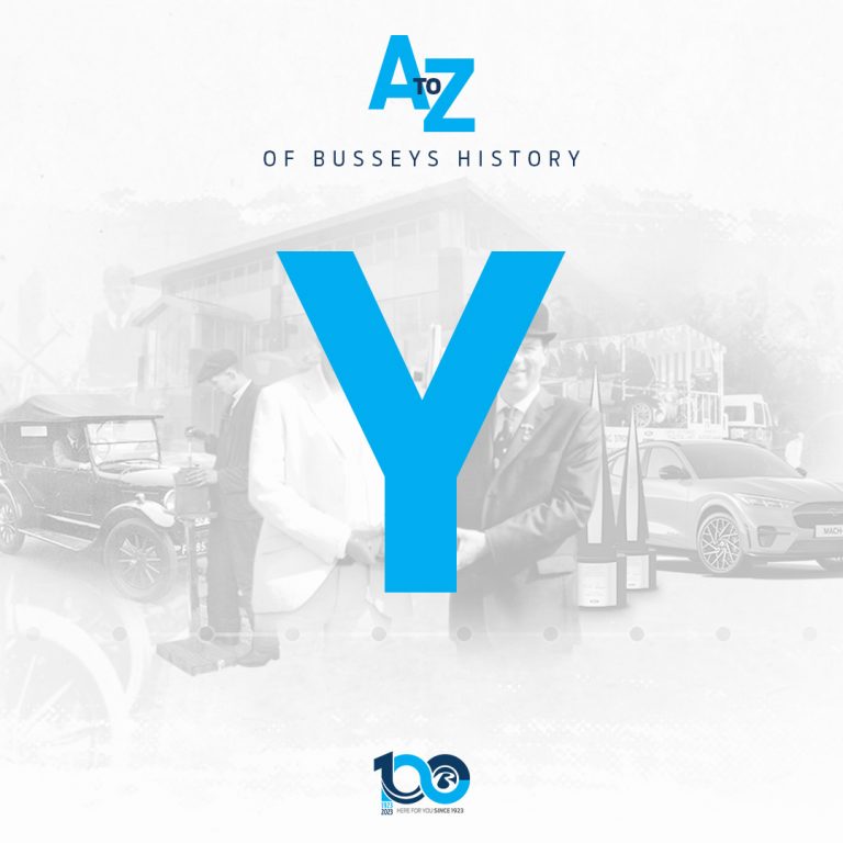 A-Z of Busseys: Y -