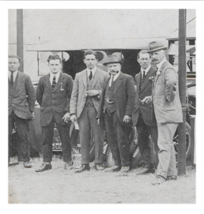 Busseys and Sabberton Bros’ Palace Street branch in Norwich, appearing at the Royal Norfolk Show in 1923.