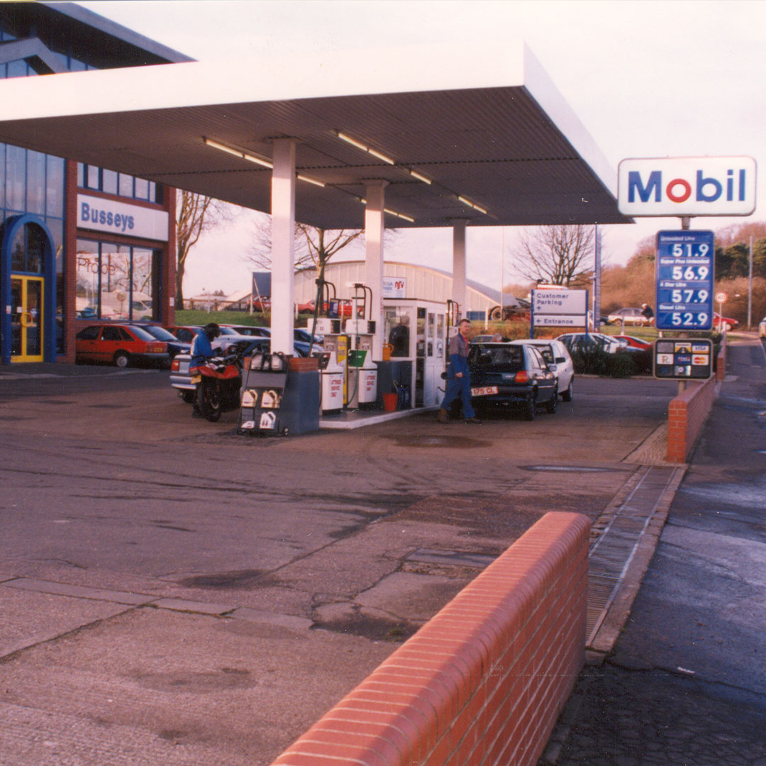 The filling station at Whiffler Road