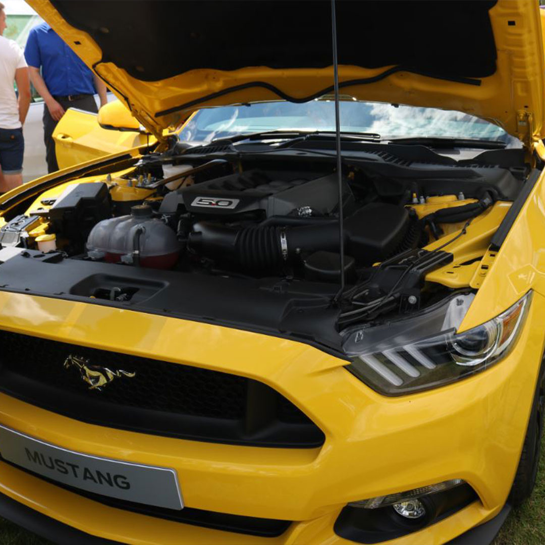 A Ford Mustang