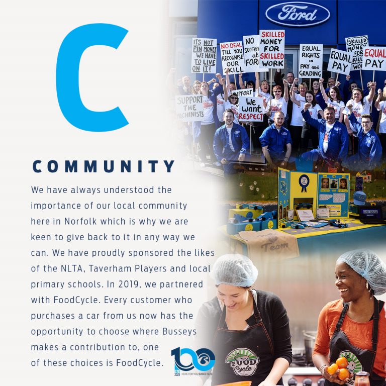 A-Z of Busseys: C - Community